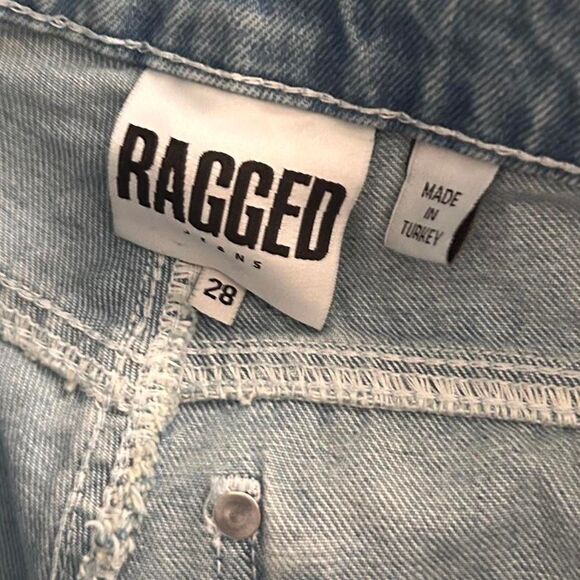 The Ragged Priest Combat Cargo Jeans – Cyber Grunge Streetwear Denim (Size 28) - Picture 8 of 8
